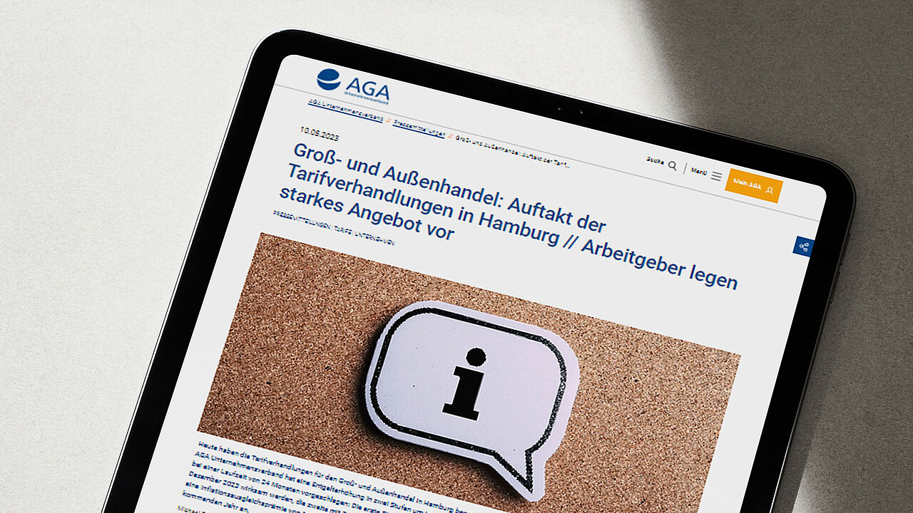 Tarifrecht | AGA Unternehmensverband